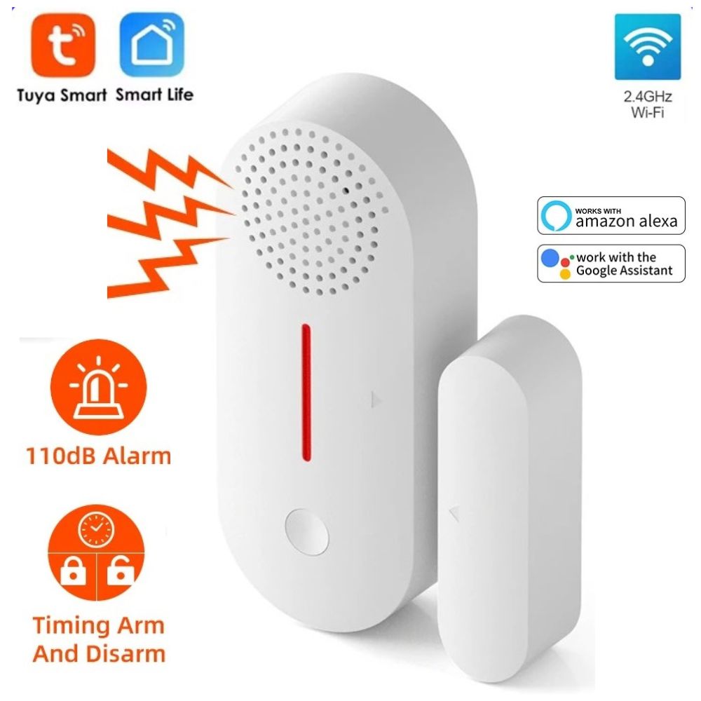 Tuya WiFi Door Window Sensor with Buzzer