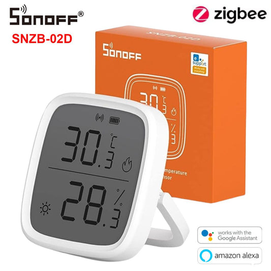 SONOFF SNZB-02D Zigbee Smart Temperature Humidity Sensor With LCD Screen