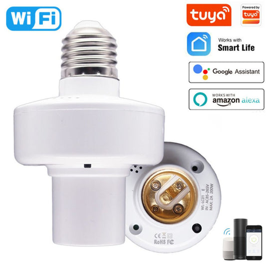 Tuya WiFi Smart Light Bulb Holder Socket
