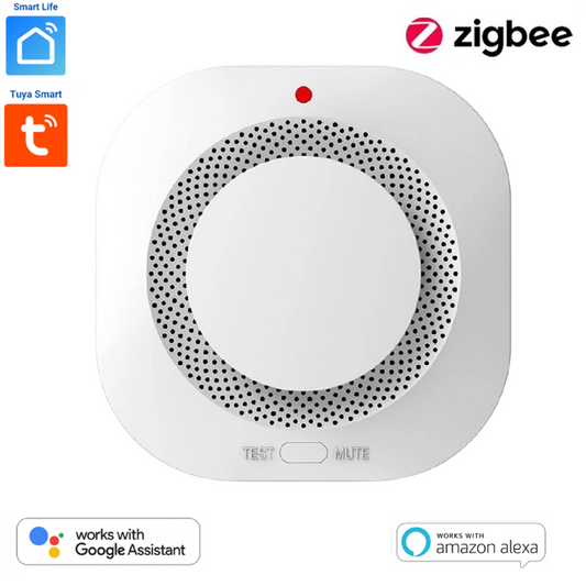 Smart Smoke Detector Sensor | Wireless Smoke sensor With Tuya App Wifi & Zigbee Version